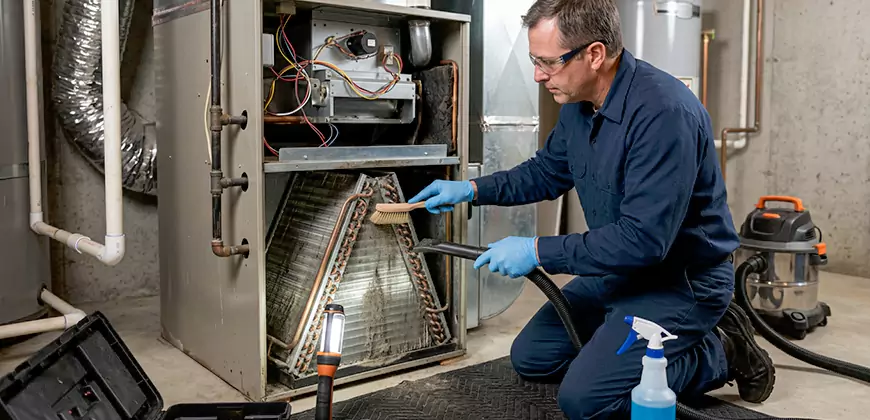 Furnace Coil Cleaning in Seaside