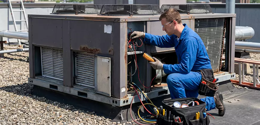 Package Unit Maintenance in Seaside