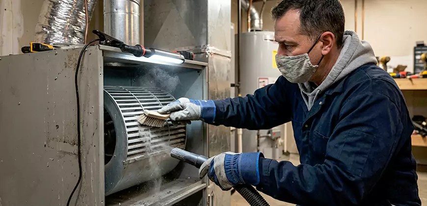 HVAC Blower Compartment Cleaning in Seaside