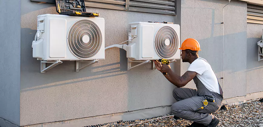 Split-System Outdoor Unit Cleaning in Seaside
